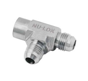 hydraulic fitting 37 degree flare female run tee manufacturer